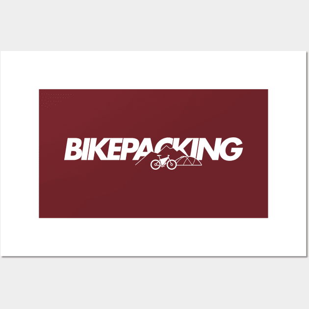 Bikepacking Wall Art by reigedesign